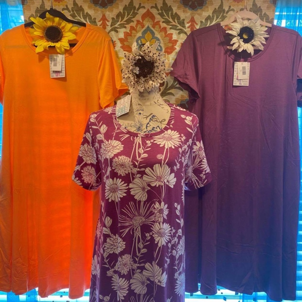 Floral LuLaRoe Jessie Dress